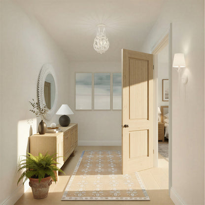 Crystorama Broche 46.75" Mirror Matte White - lifestyle