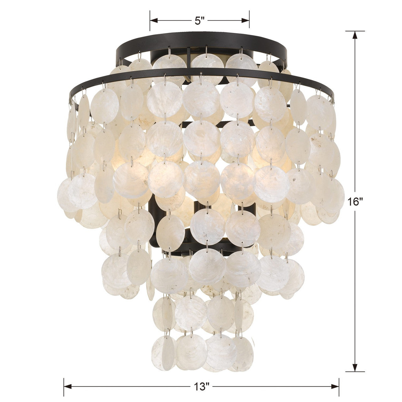 Flush Mounts-Crystorama-BRI-3003