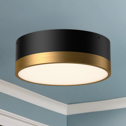 Brisbane 12" 2-Light Flush Mount