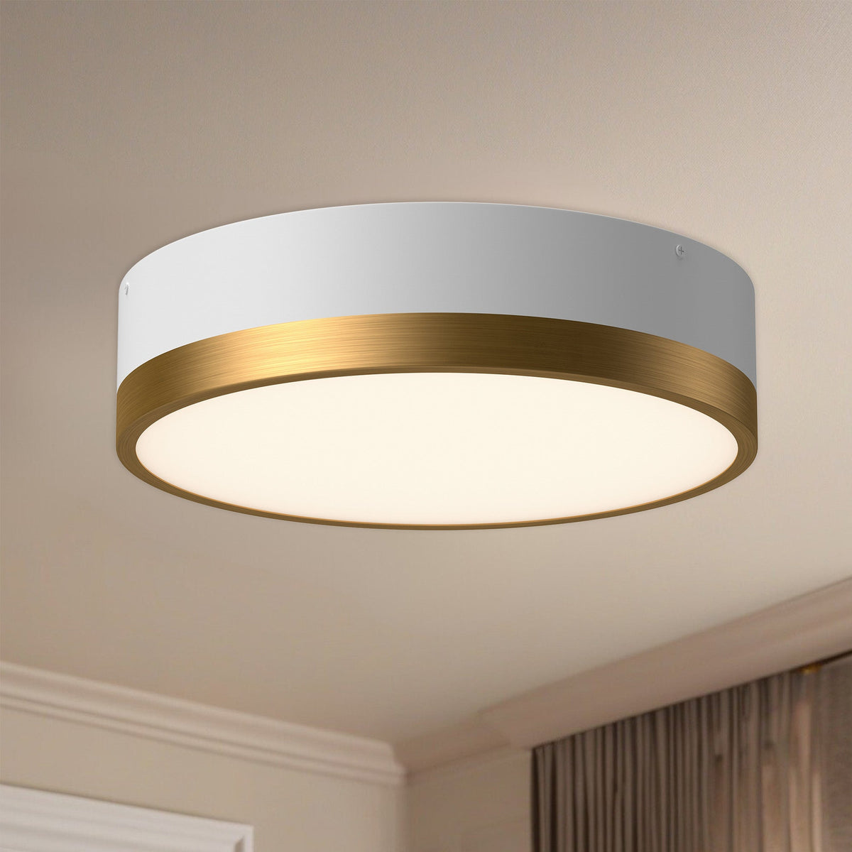 Brisbane 16" 3-Light Flush Mount