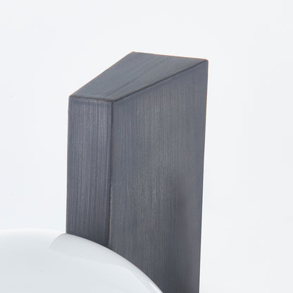 Troy Brisbane Plug-In Wall Sconce Graphite Detail 2