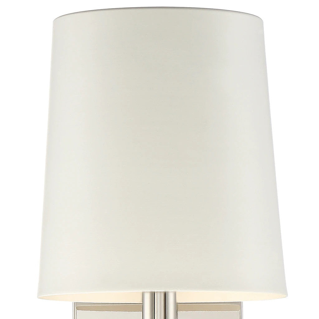 Crystorama Bromley Wall Sconce Black Forged