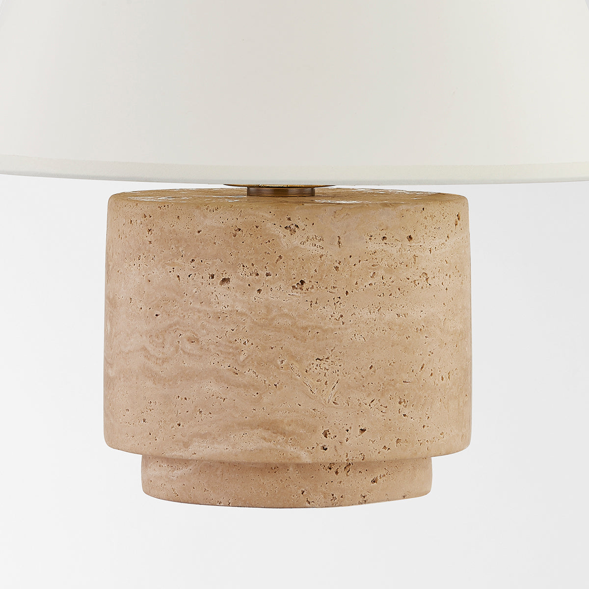 Troy Bronte Table Lamp Patina Brass Detail 2