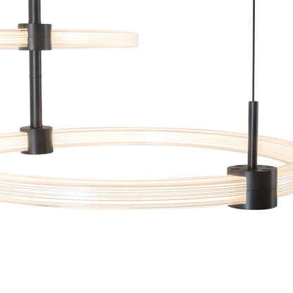 Bruni 55" Chandelier - Black