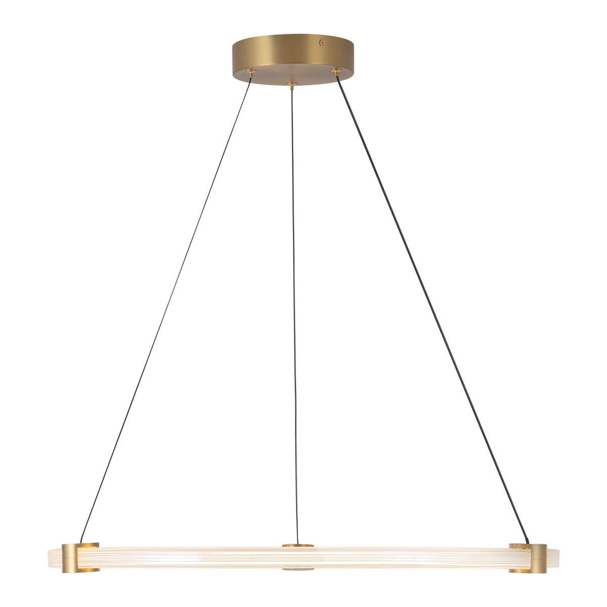 Bruni 24" Pendant - Brushed Gold