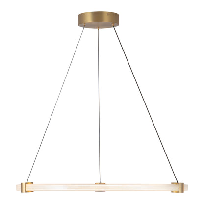 Bruni 24" Pendant - Brushed Gold