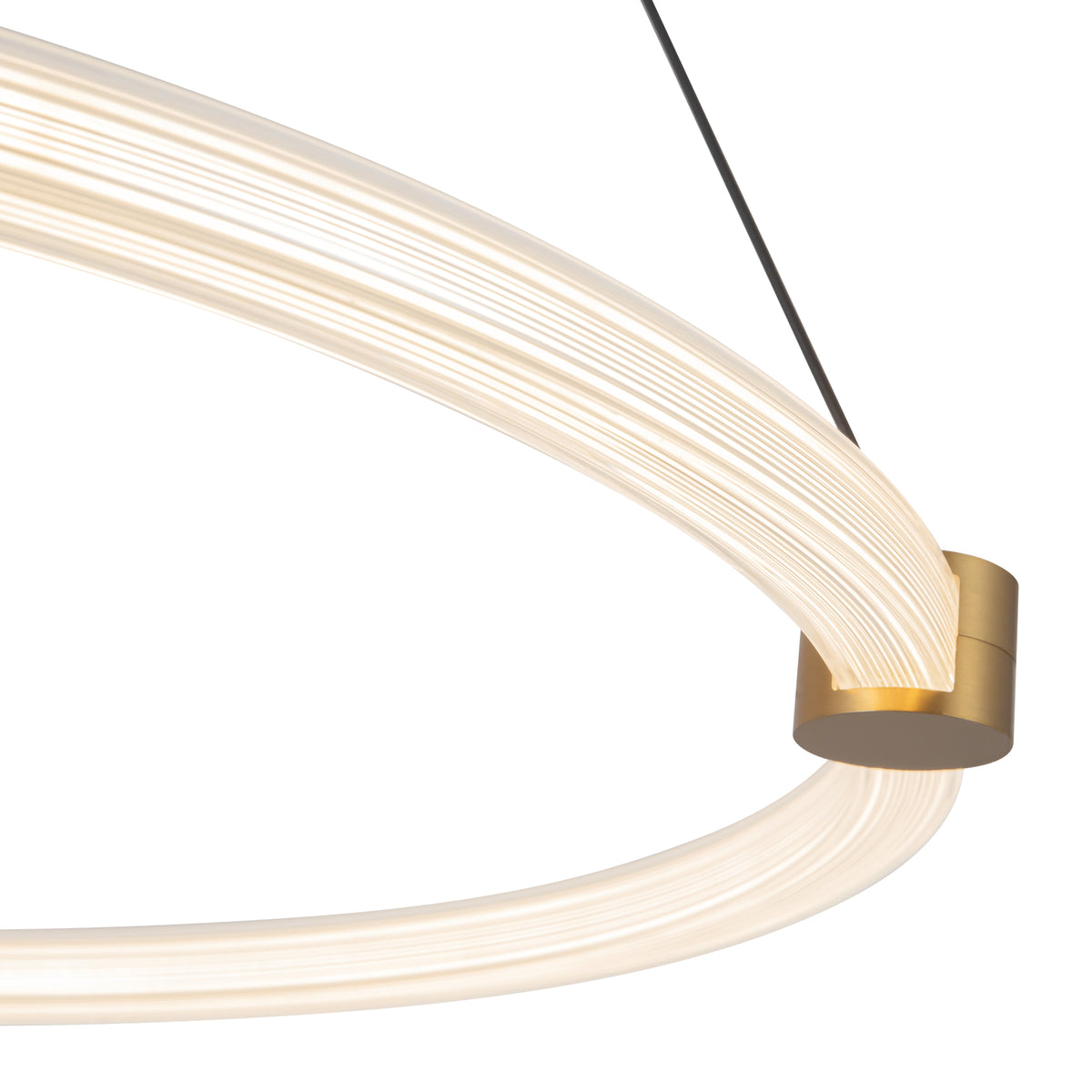 Bruni 24" Pendant - Brushed Gold