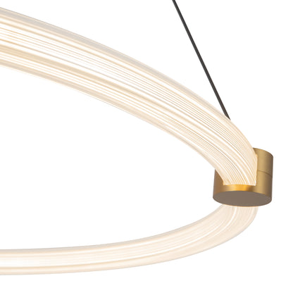 Bruni 24" Pendant - Brushed Gold