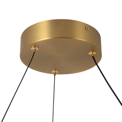 Bruni 24" Pendant - Brushed Gold