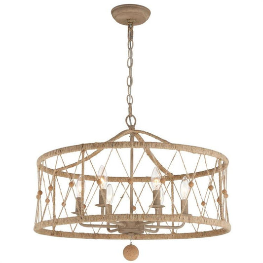 Crystorama Brixton Chandelier Burnished Silver