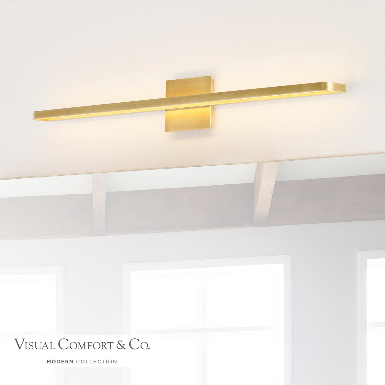 Visual Comfort Modern Banda Bath Sconce 