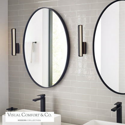 Visual Comfort Modern Banda LED Bathroom Wall Sconce 277V 