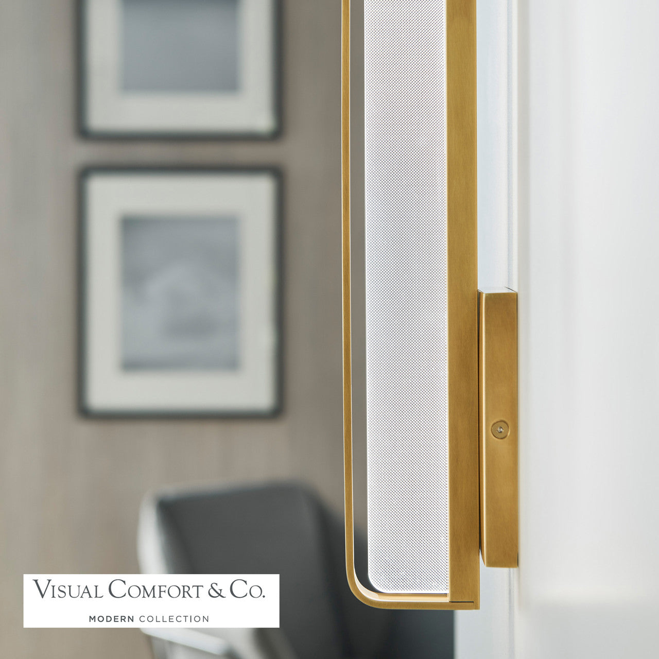 Visual Comfort Modern Banda Bathroom Wall Sconce 