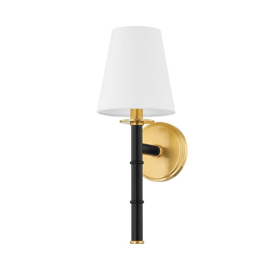Mitzi by Hudson Valley Lighting Banyan Wall Sconce Aged Brass