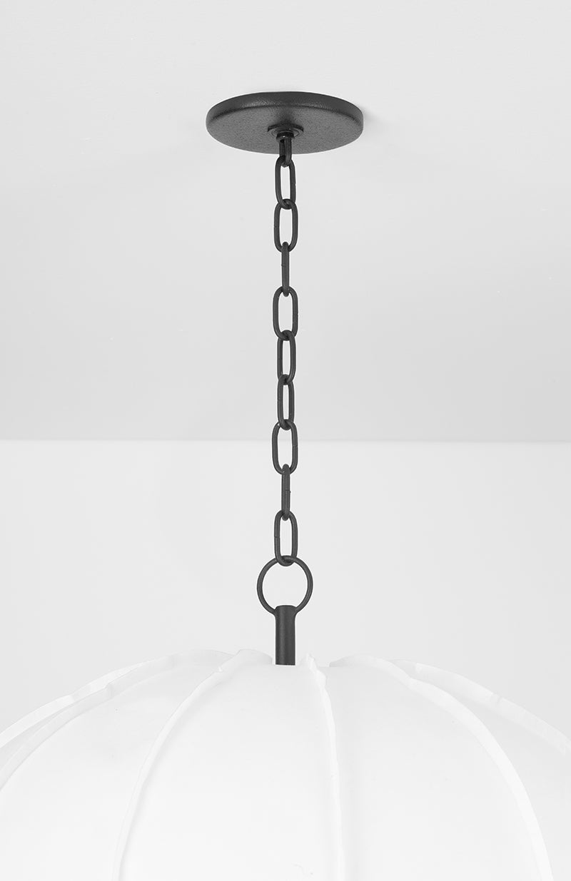 Troy Bayu Pendant Forged Iron Detail 2