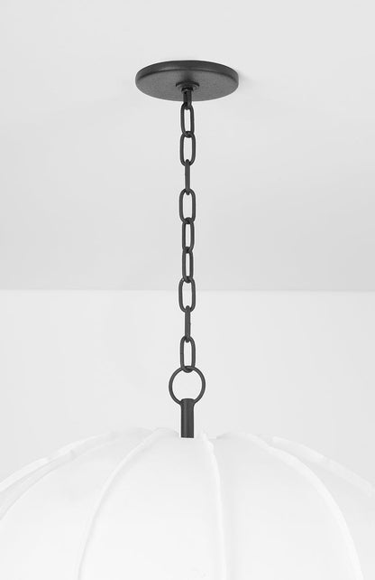 Troy Bayu Pendant Forged Iron Detail 2