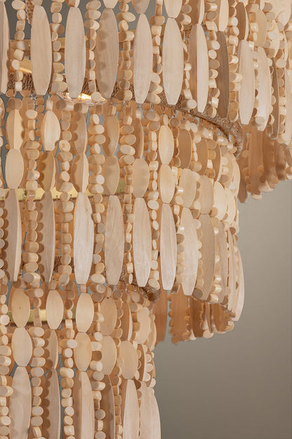 Troy Ben Pendant Vintage Gold Leaf Detail 2