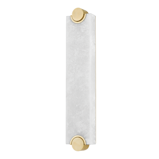Hudson Valley Brant Wall Sconce Aged Brass