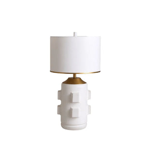 Gabby Bridget Table Lamp Plaster White
