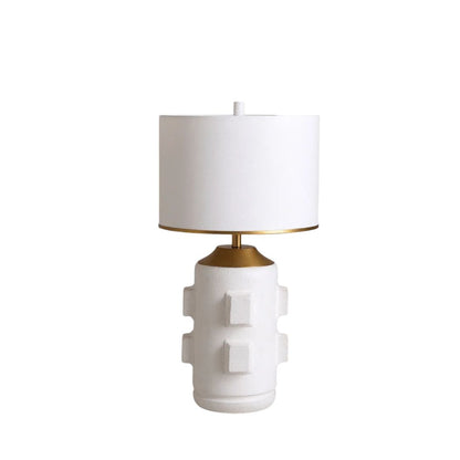 Gabby Bridget Table Lamp Plaster White