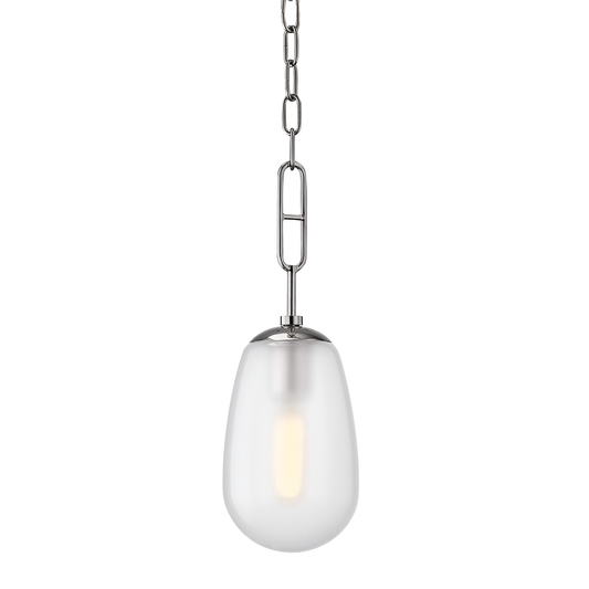 Hudson Valley Bruckner Pendant Polished Nickel