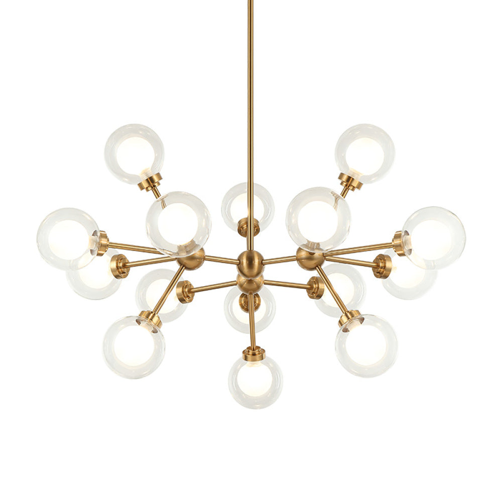 Solaris 34" Chandelier detail