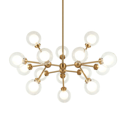 Solaris 34" Chandelier detail