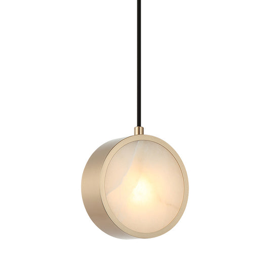 Matteo Lighting Weatherton 6" Pendant in Champagne Gold (C34601CG)