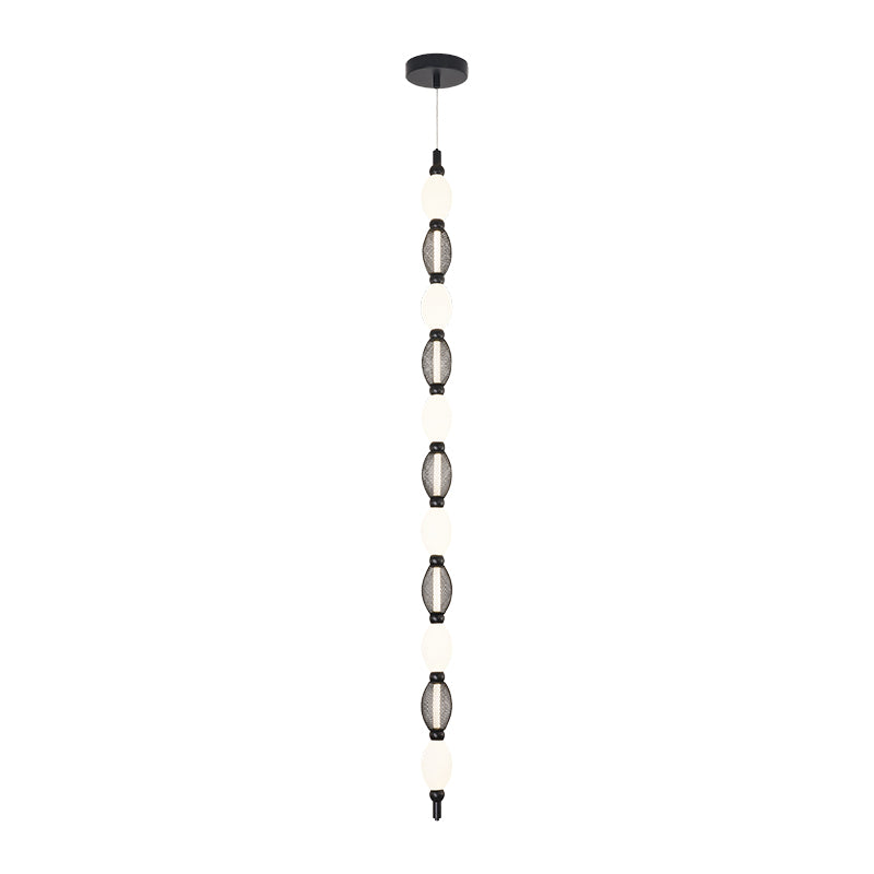 Matteo Lighting Tentacles 1-Light LED Pendant in Black (C37101BK) – alternate view