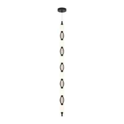Matteo Lighting Tentacles 1-Light LED Pendant in Black (C37101BK) – alternate view
