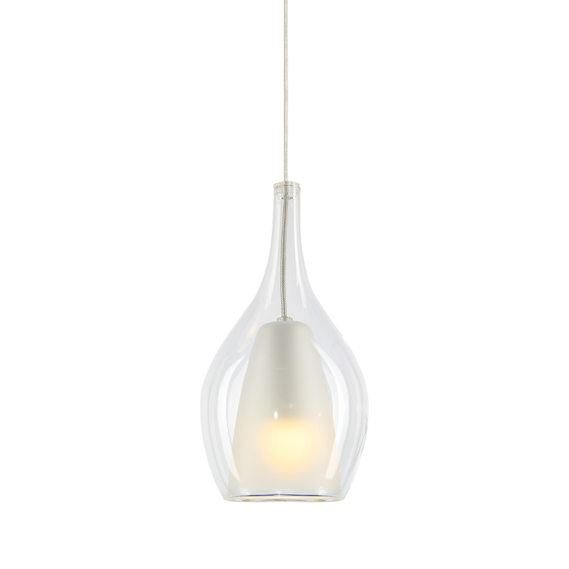 Matteo Lighting Jericho 8" Pendant in Chrome (C37521CHCL)