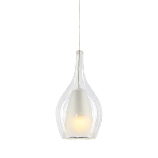 Matteo Lighting Jericho 8" Pendant in Chrome (C37521CHCL)