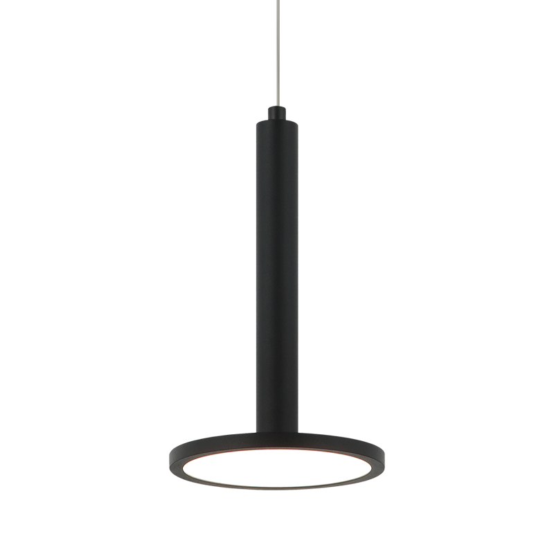 Matteo Lighting Extraterrestrial 6" LED Pendant in Matte Black (C37701MB)