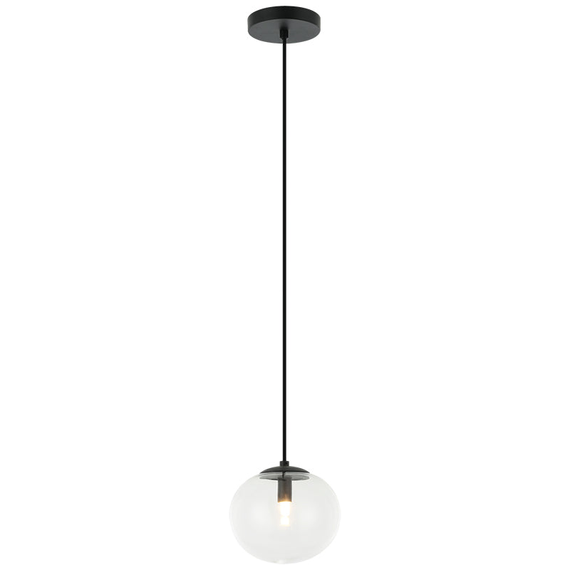 Matteo Lighting Bulbus 7" Pendant in Matte Black (C38101MB) – alternate view