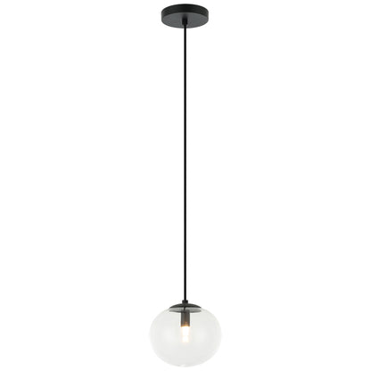 Matteo Lighting Bulbus 7" Pendant in Matte Black (C38101MB) – alternate view
