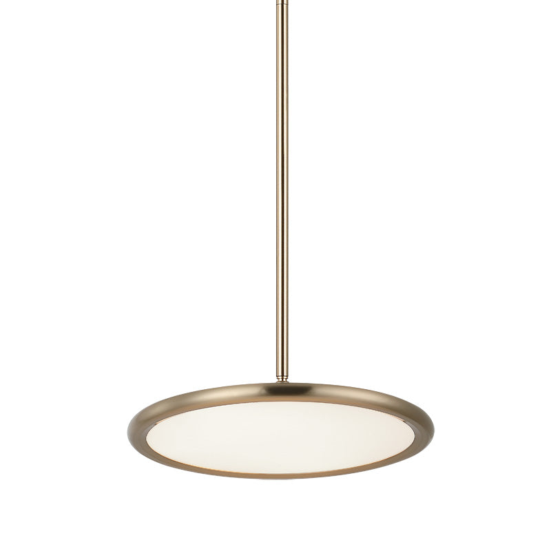 Matteo Lighting Piper 12" LED Pendant in Champagne Gold (CX38812CG)