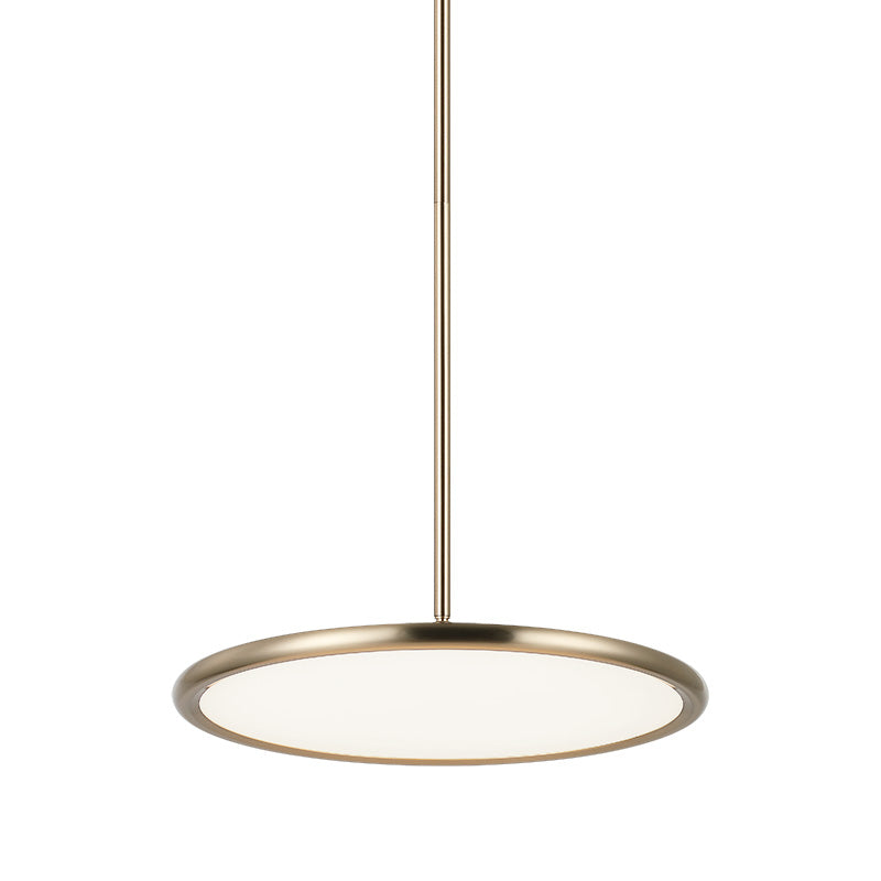 Matteo Lighting Piper 16" LED Pendant in Champagne Gold (CX38816CG)