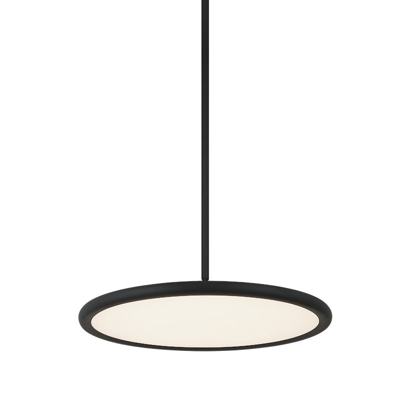 Matteo Lighting Piper 16" LED Pendant in Matte Black (CX38816MB)