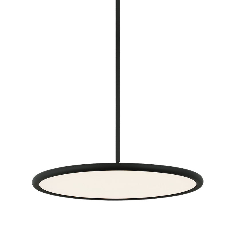 Matteo Lighting Piper 20" LED Pendant in Matte Black (CX38820MB)