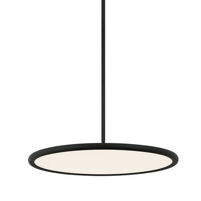 Matteo Lighting Piper 20" LED Pendant in Matte Black (CX38820MB)