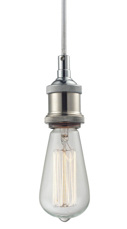 Matteo Lighting Bulstrode's Workshop Socket Pendant in Chrome (C46100CH)