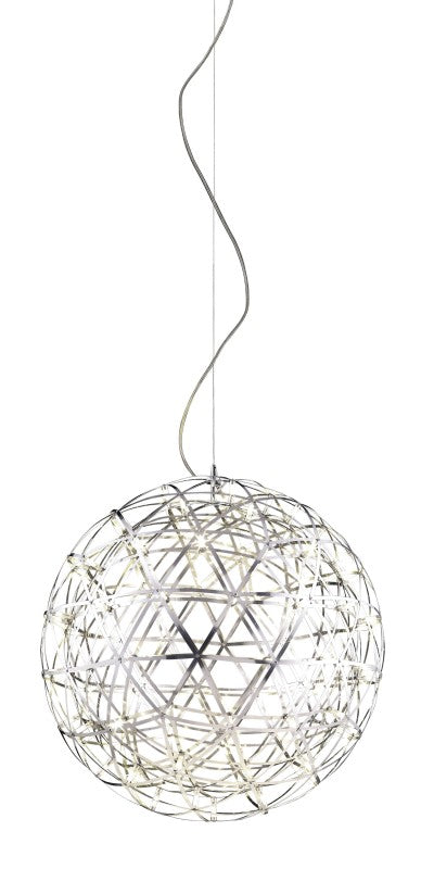 Matteo Lighting Manhattan 24-in LED Chandelier Chrome