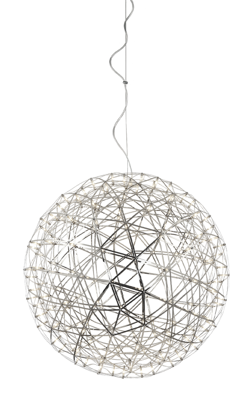 Matteo Lighting Manhattan 30-in LED Chandelier Chrome
