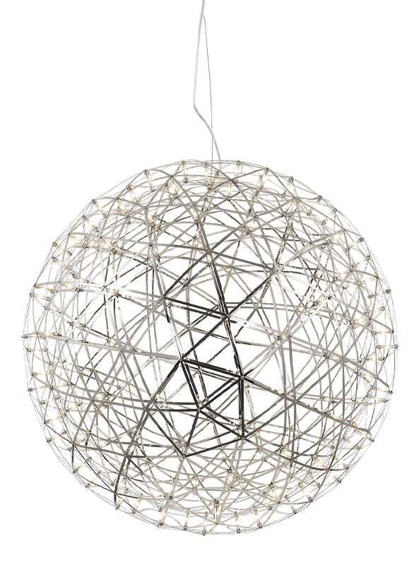 Matteo Lighting Manhattan 37-in LED Chandelier Chrome
