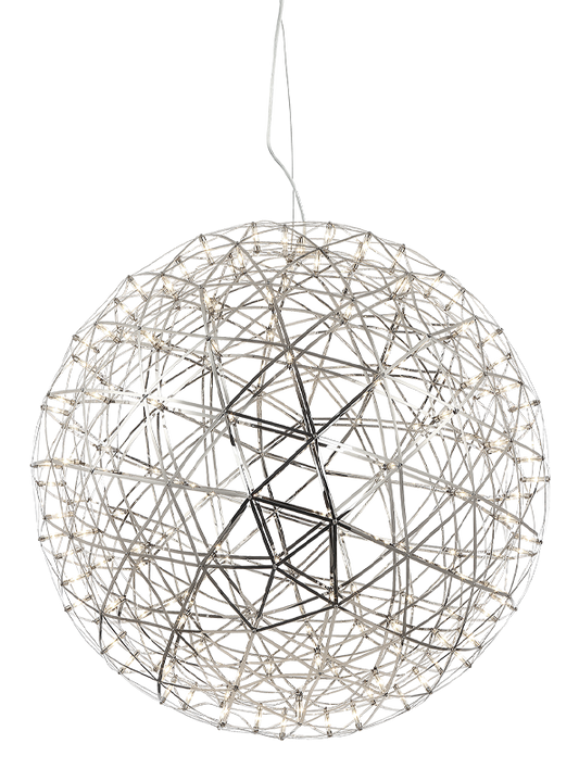 Matteo Lighting Manhattan 37-in LED Chandelier Chrome