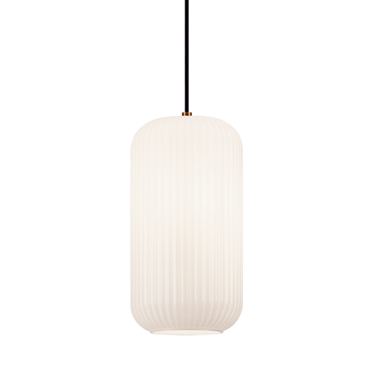 Matteo Lighting Charismo 6" Pendant in Aged Gold Brass (C61002AGOP)