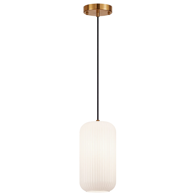 Matteo Lighting Charismo 6" Pendant in Aged Gold Brass (C61002AGOP) – alternate view