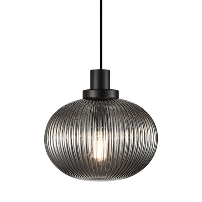 Matteo Lighting Charismo 11" Pendant in Black (C61003BKSM)