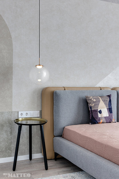 Matteo Lighting Boble 12-in LED Pendant Matte Black