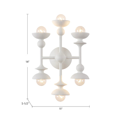 Cadence 11" 6-Light Wall/Vanity Light